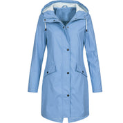 Phoebe Cartwright | Longue veste de pluie imperméable à capuche