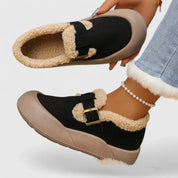 Poppy Hartridge | Suede Ankle Boots With Faux Fur Lining