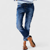 Imogen Sheppard | Distressed Denim Skinny Jeans