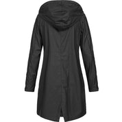 Phoebe Cartwright | Longue veste de pluie imperméable à capuche