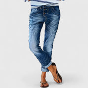 Imogen Sheppard | Distressed Denim Skinny Jeans