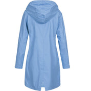 Phoebe Cartwright | Longue veste de pluie imperméable à capuche