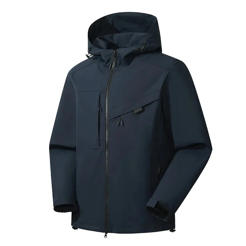 Edith Holloway | Veste d’extérieur imperméable à capuche