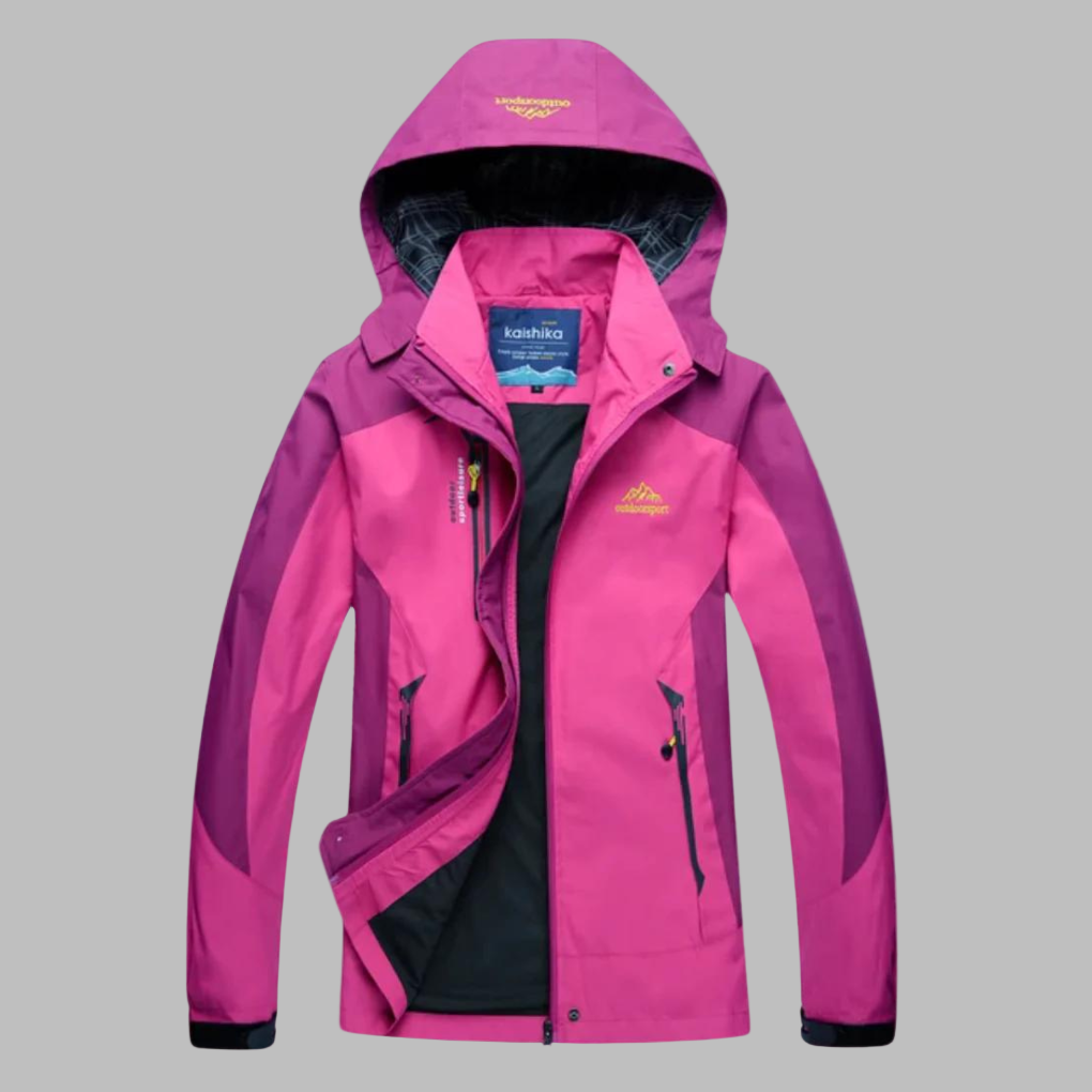 Freya Hawkins | Veste de randonnée imperméable pour femme avec capuche