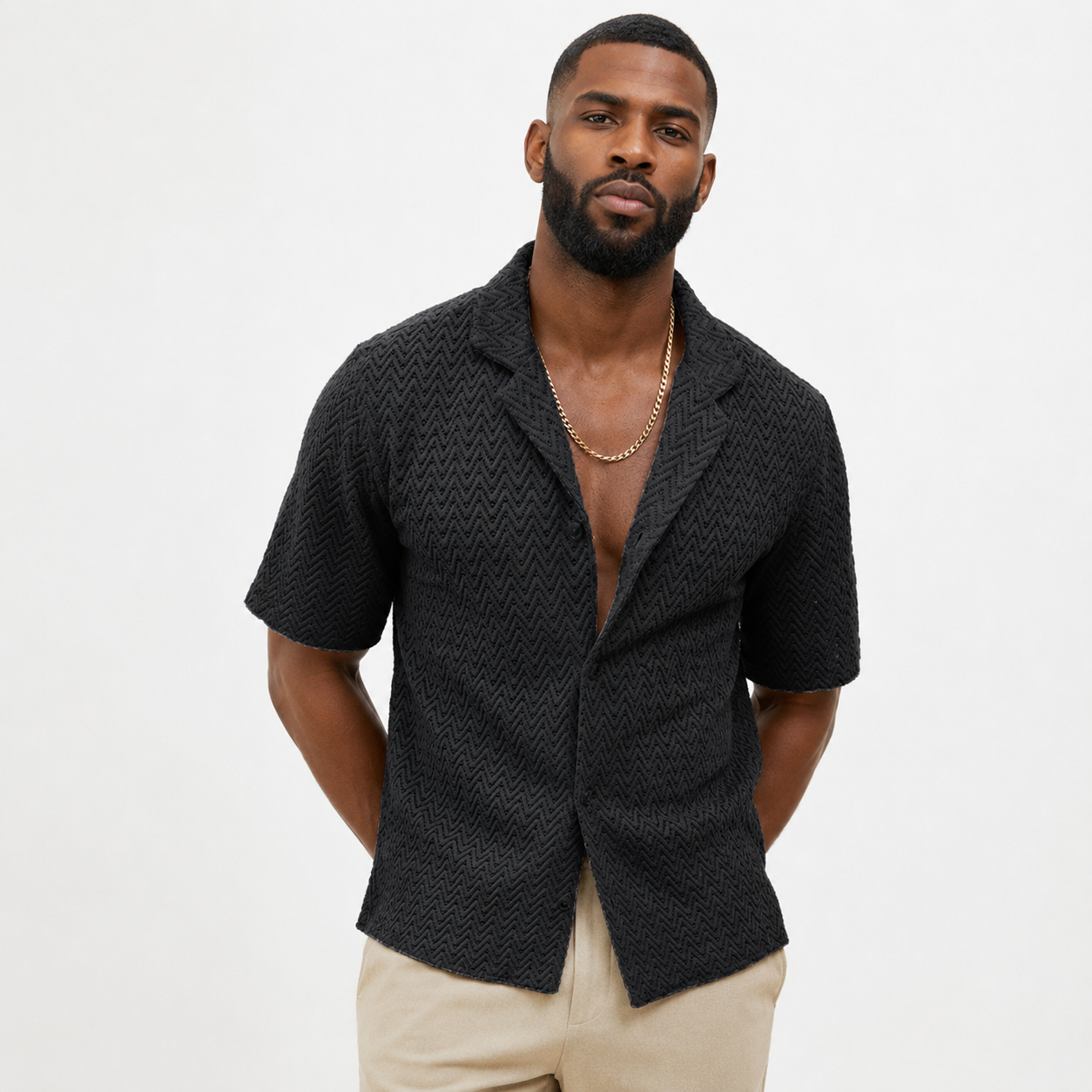 Samuel Cole | Summer Knit Shirt For Men