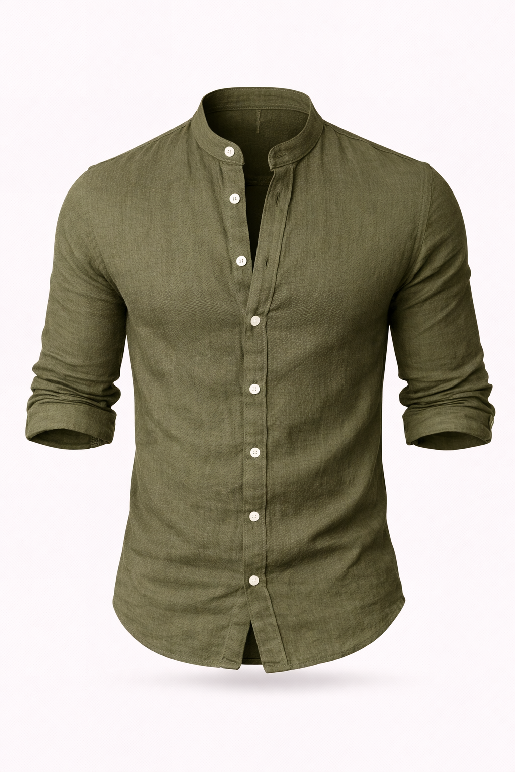 Samuel Hayes | Linen Henley Shirt