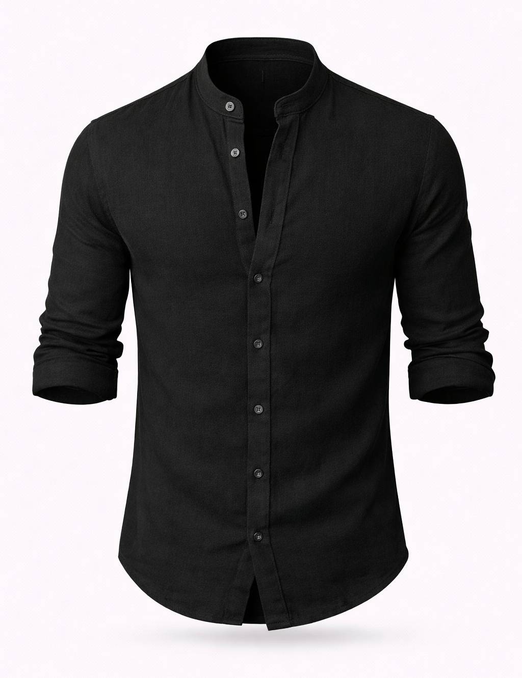 Samuel Hayes | Linen Henley Shirt