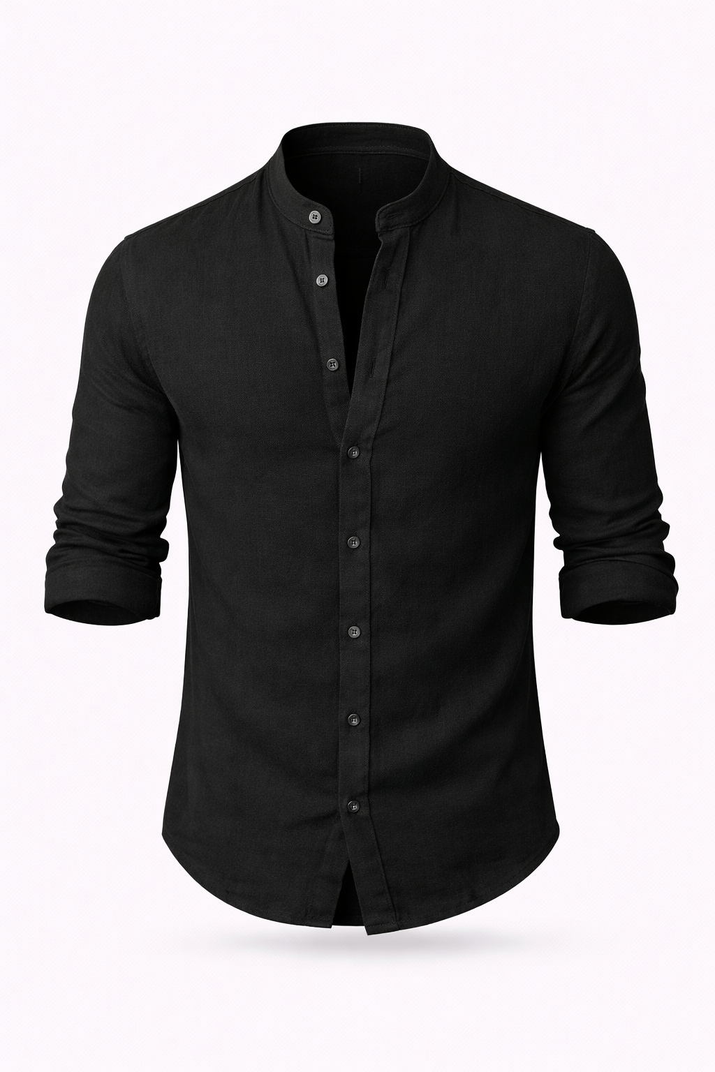 Samuel Hayes | Linen Henley Shirt