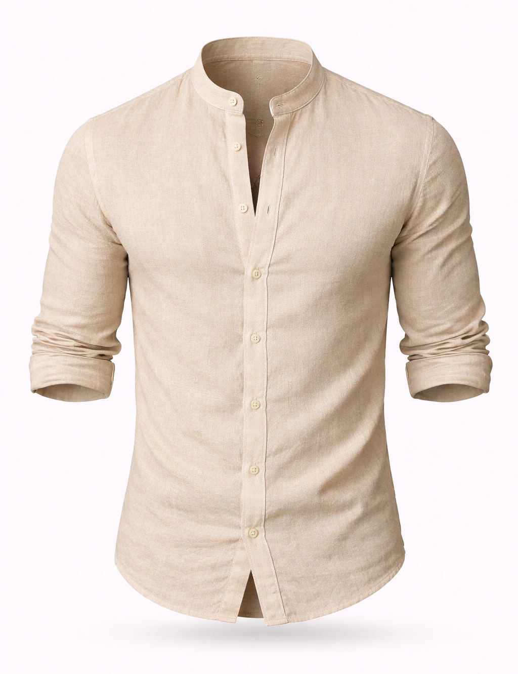Samuel Hayes | Linen Henley Shirt