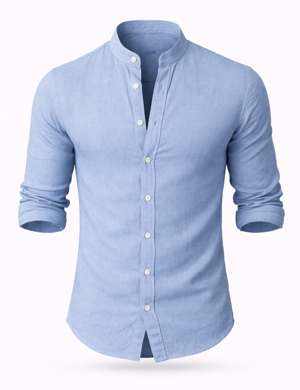 Samuel Hayes | Linen Henley Shirt