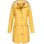 Phoebe Cartwright | Longue veste de pluie imperméable à capuche