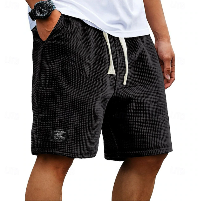 Elliot Turner | Casual Waffle Summer Shorts