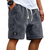 Elliot Turner | Casual Waffle Summer Shorts