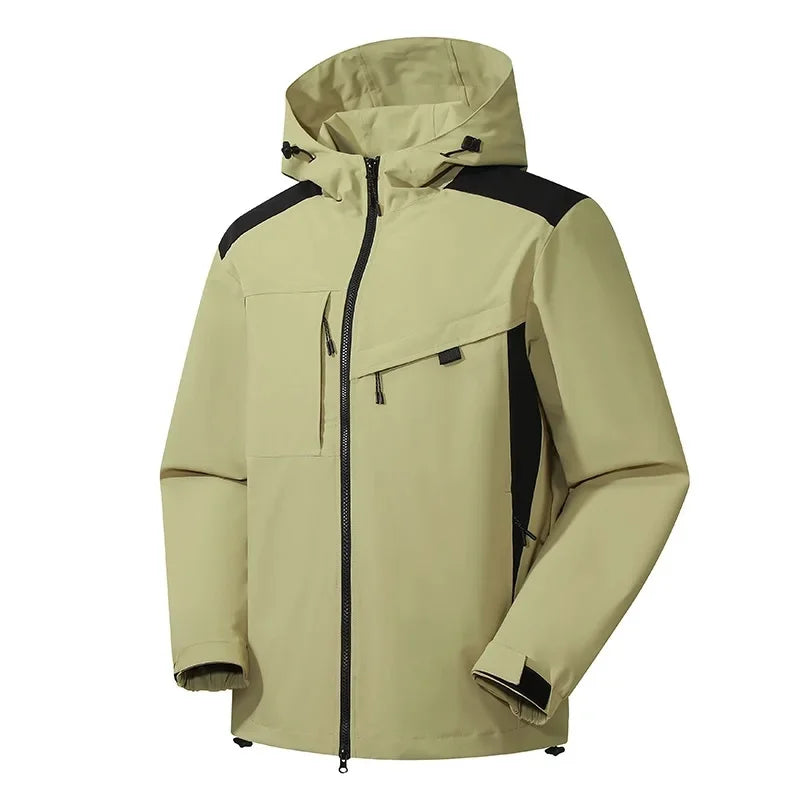 Edith Holloway | Veste d’extérieur imperméable à capuche