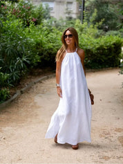 Althea Devereux | Summer Halter Maxi Dress