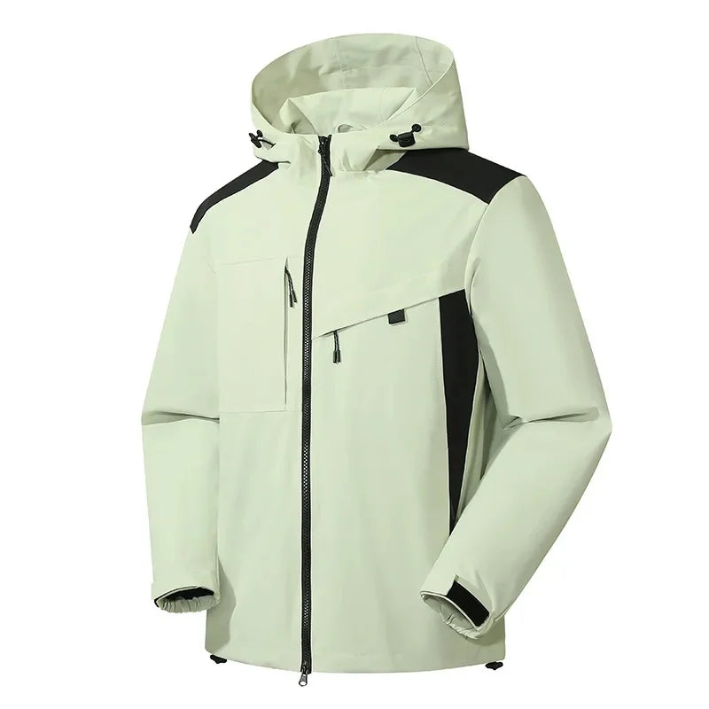 Edith Holloway | Veste d’extérieur imperméable à capuche