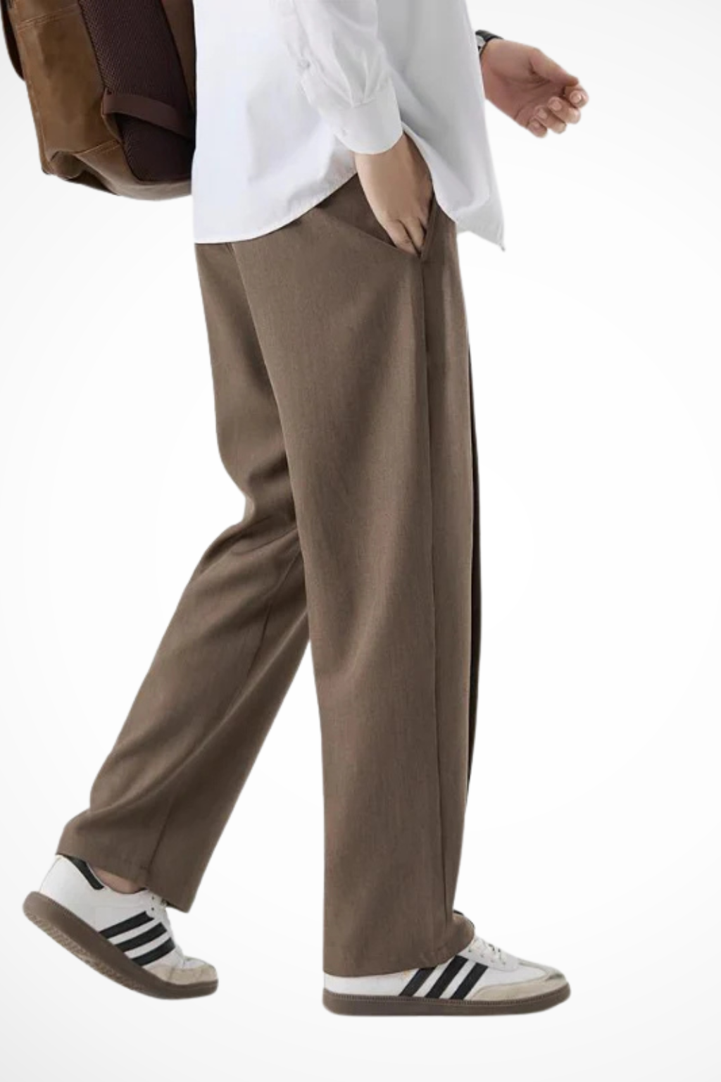 Sebastian Carrington | Tailored Wide Leg Pleated Trousers For Men