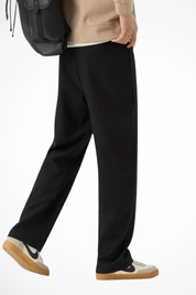 Sebastian Carrington | Tailored Wide Leg Pleated Trousers For Men