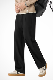 Sebastian Carrington | Tailored Wide Leg Pleated Trousers For Men