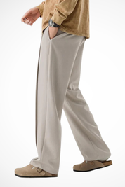 Sebastian Carrington | Tailored Wide Leg Pleated Trousers For Men
