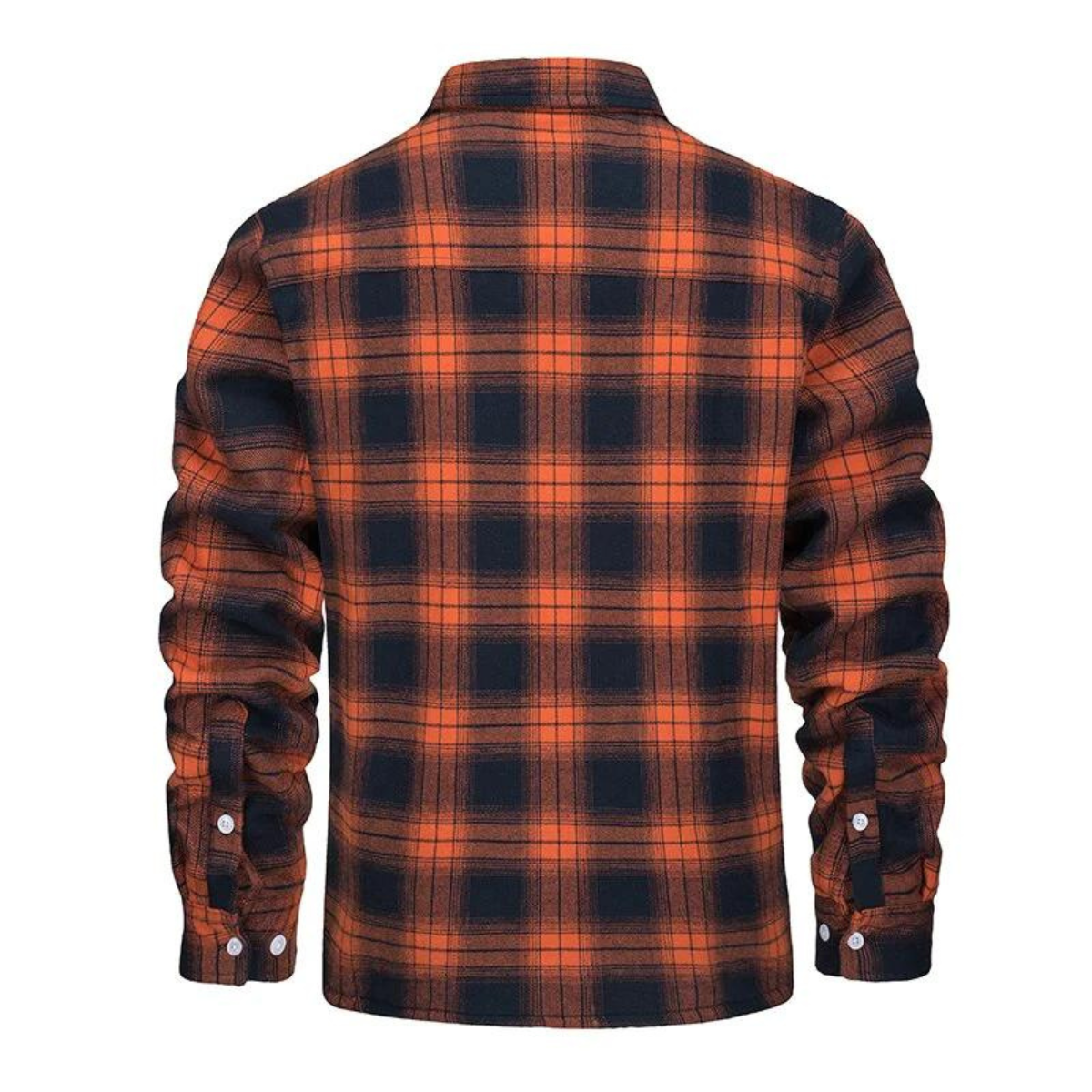 Sebastian Moreau | Plaid Sherpa Shirt Jacket with Rugged Warmth