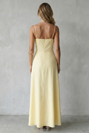 Cecily Hawthorne | Selena Soft Corset Charm Sleeveless Maxi Dress