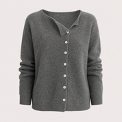 Seraphina Thorncliffe | asymetryczny kardigan z guzikami