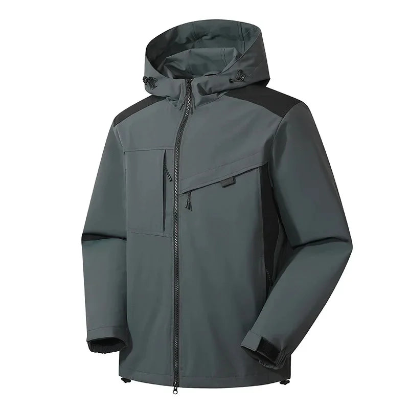 Edith Holloway | Veste d’extérieur imperméable à capuche