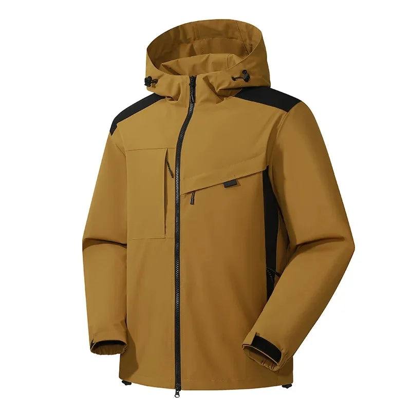 Edith Holloway | Veste d’extérieur imperméable à capuche