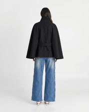 Sophie Delacroix | Belted Cape Jacket For Women