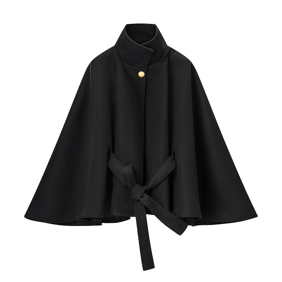 Sophie Delacroix | Belted Cape Jacket For Women
