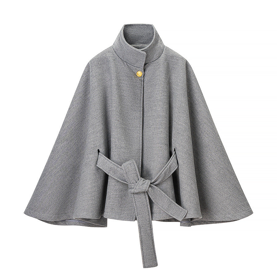 Sophie Delacroix | Belted Cape Jacket For Women
