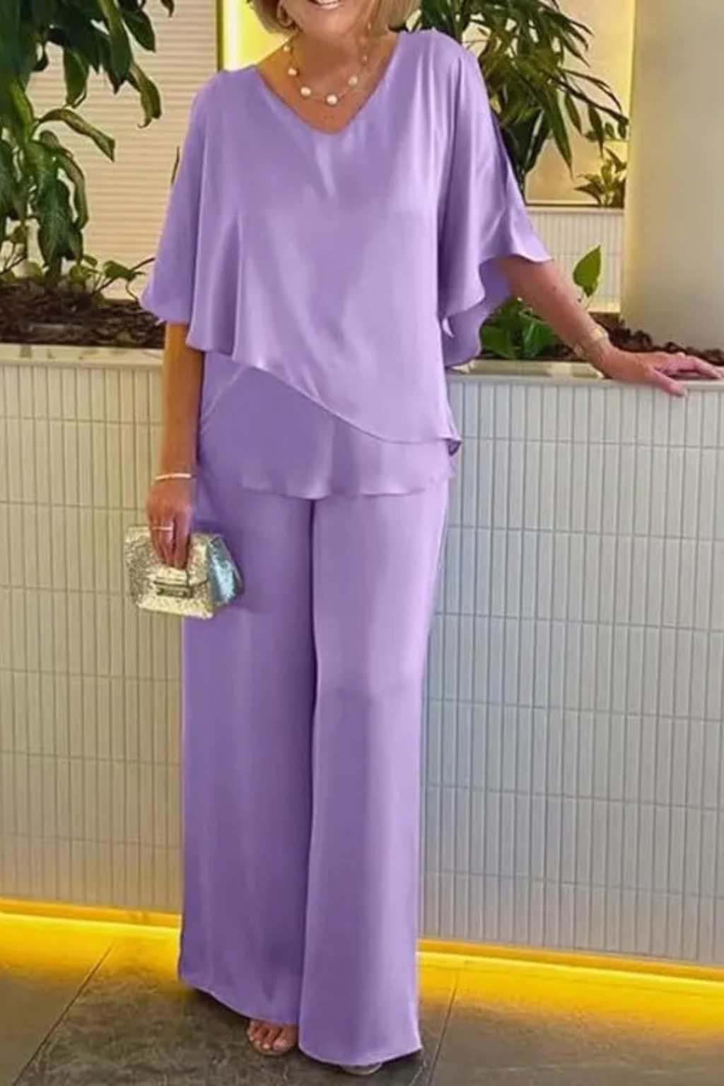 Sophie Delacroix | Elegant Two-Piece Lounge Set
