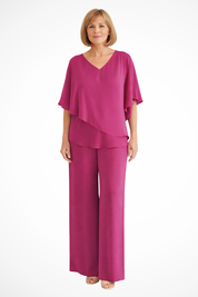 Sophie Delacroix | Elegant Two-Piece Lounge Set