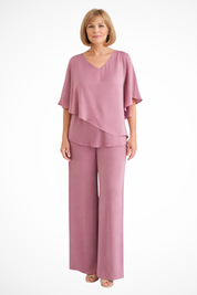 Sophie Delacroix | Elegant Two-Piece Lounge Set