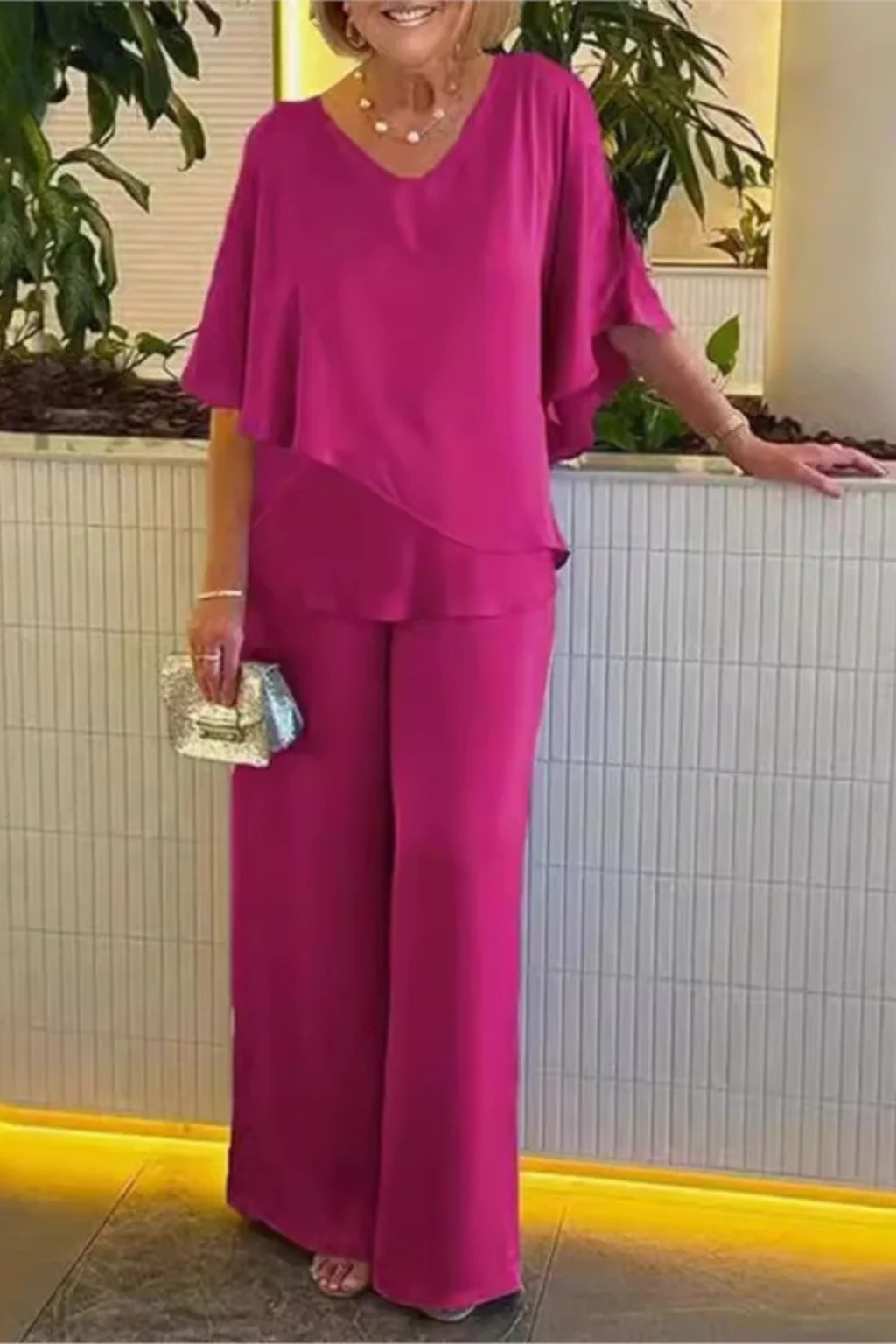 Sophie Delacroix | Elegant Two-Piece Lounge Set