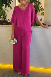 Sophie Delacroix | Elegant Two-Piece Lounge Set