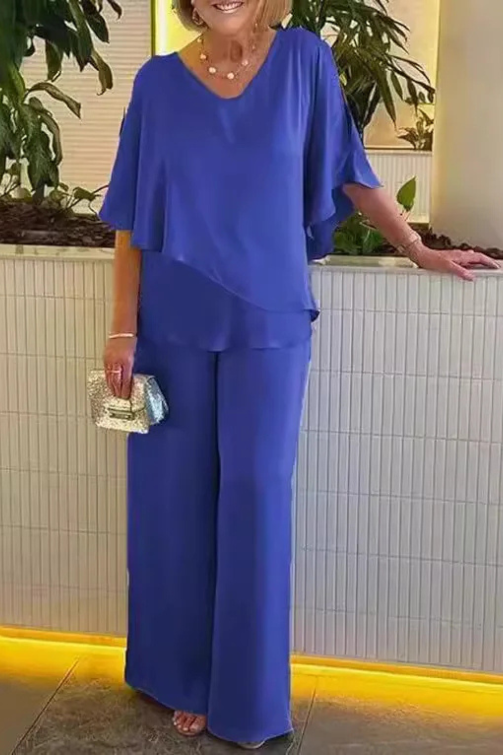 Sophie Delacroix | Elegant Two-Piece Lounge Set