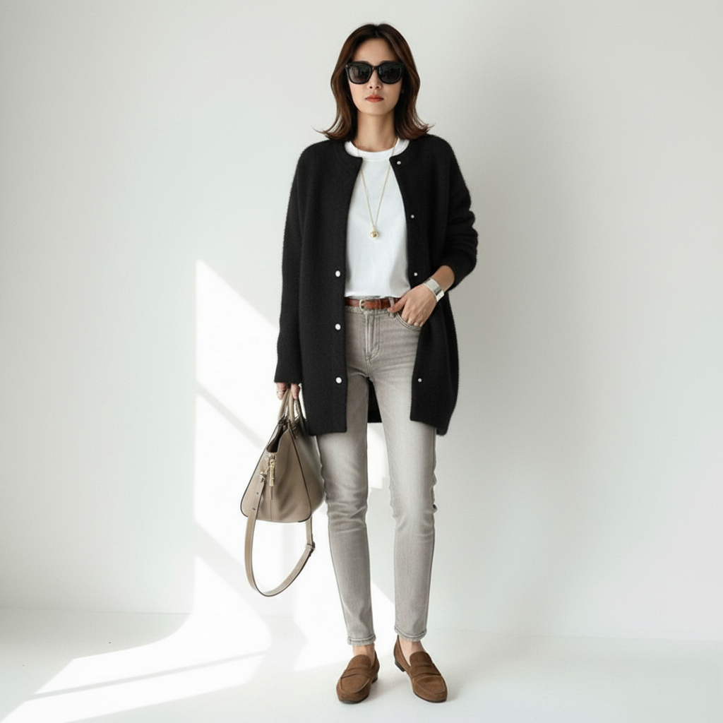 Sophie | Soft Knit Longline Cardigan For Women