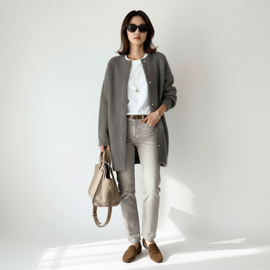 Sophie | Soft Knit Longline Cardigan For Women