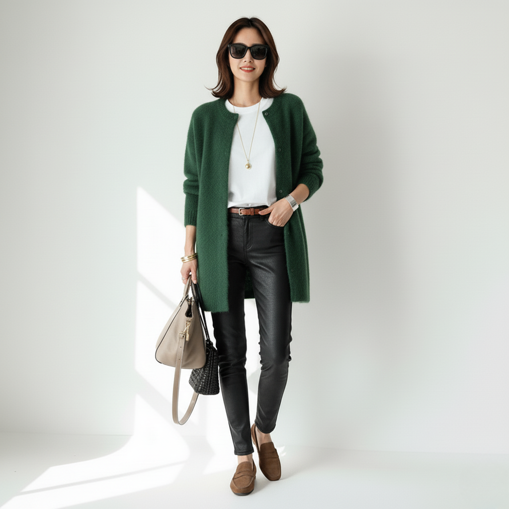 Sophie | Soft Knit Longline Cardigan For Women