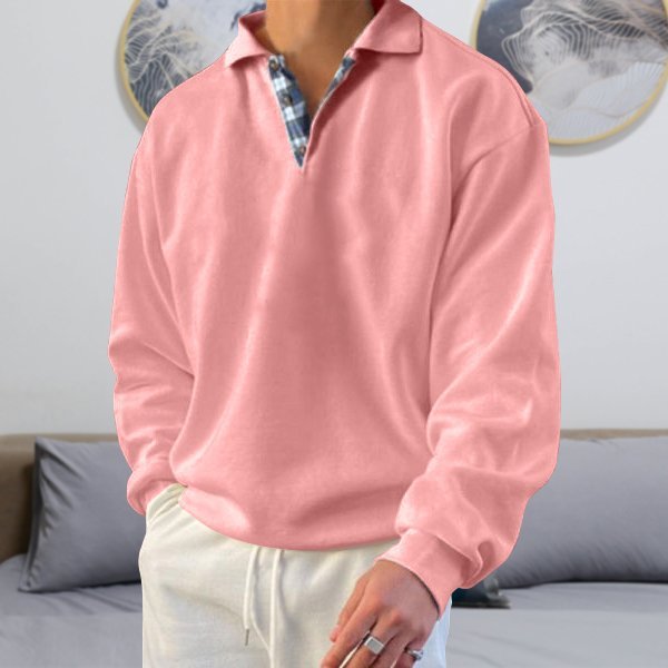 Stefano Bianchi | Long Sleeve Polo Shirt For Men