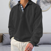 Stefano Bianchi | Long Sleeve Polo Shirt For Men