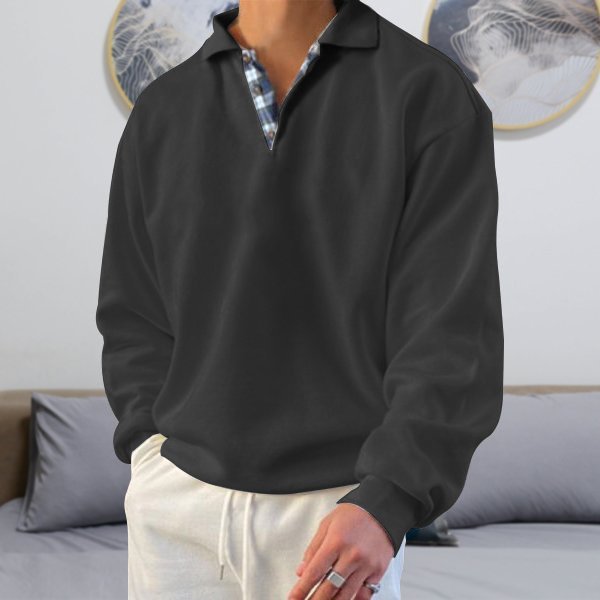 Stefano Bianchi | Long Sleeve Polo Shirt For Men