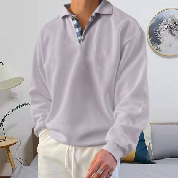 Stefano Bianchi | Long Sleeve Polo Shirt For Men