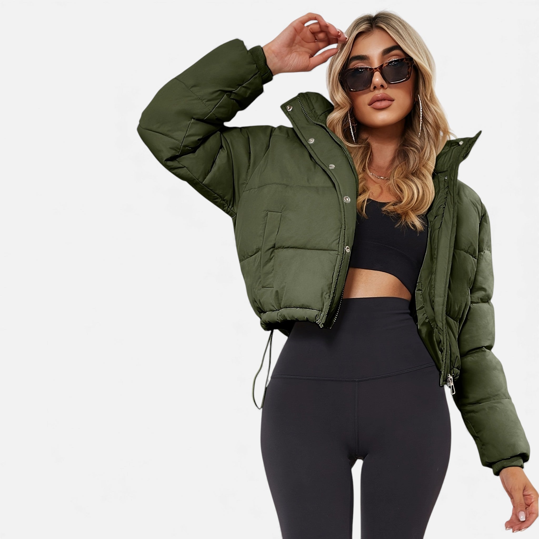 Sylvie Bertrand | Cropped Puffer Jacket For Women