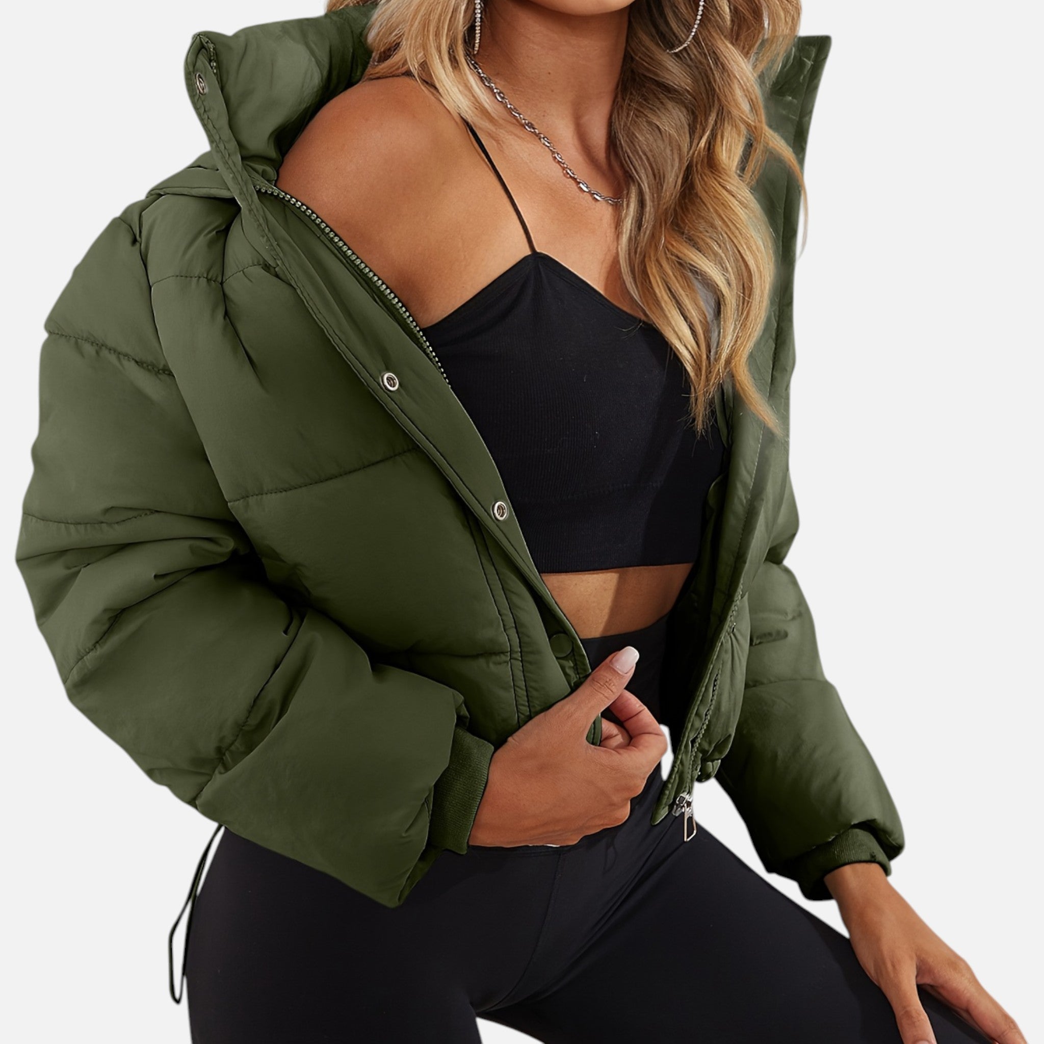 Sylvie Bertrand | Cropped Puffer Jacket For Women