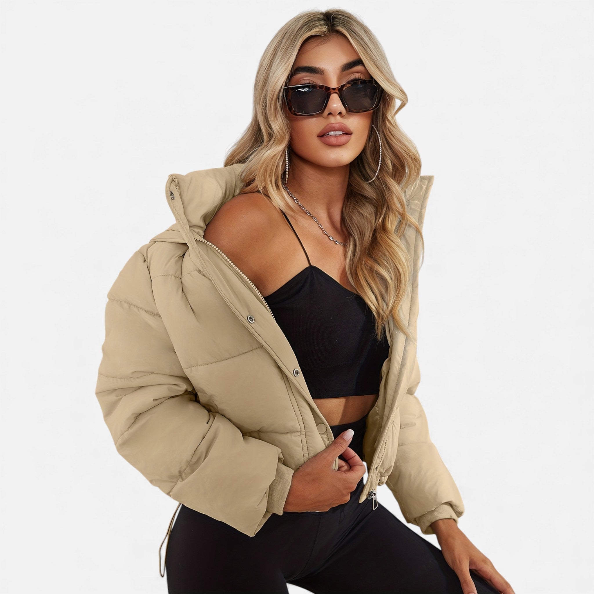 Sylvie Bertrand | Cropped Puffer Jacket For Women