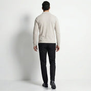 Theo Sinclair | Long Sleeve Polo Shirt For Men