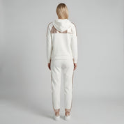 Una Sinclair | Sequin Trim Hoodie and Jogger Set